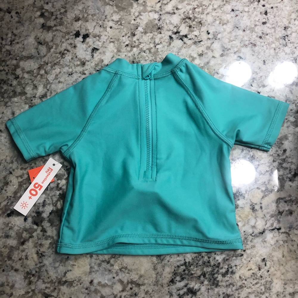 ☀️Fish Swim Top- 3-6months (50+ UPF protection) - Picture 2 of 5
